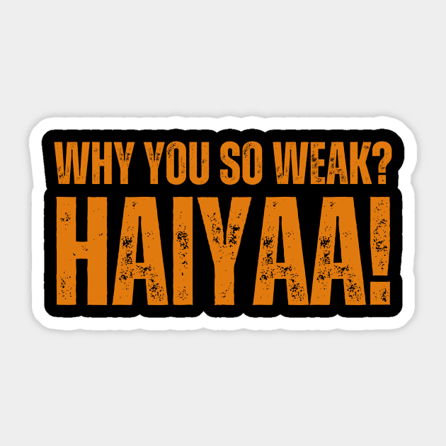 Uncle Roger Haiyaa Sticker by twentysevendstudio